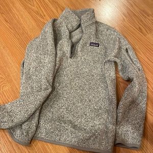 Patagonia gray sweater